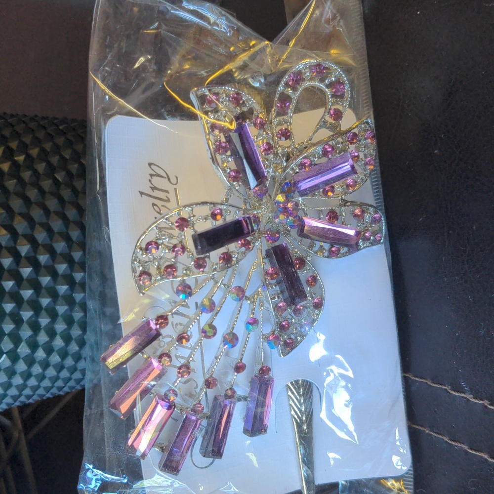 ❤️ Fancy Rhinestone Hair Clip - Picture 6 of 6